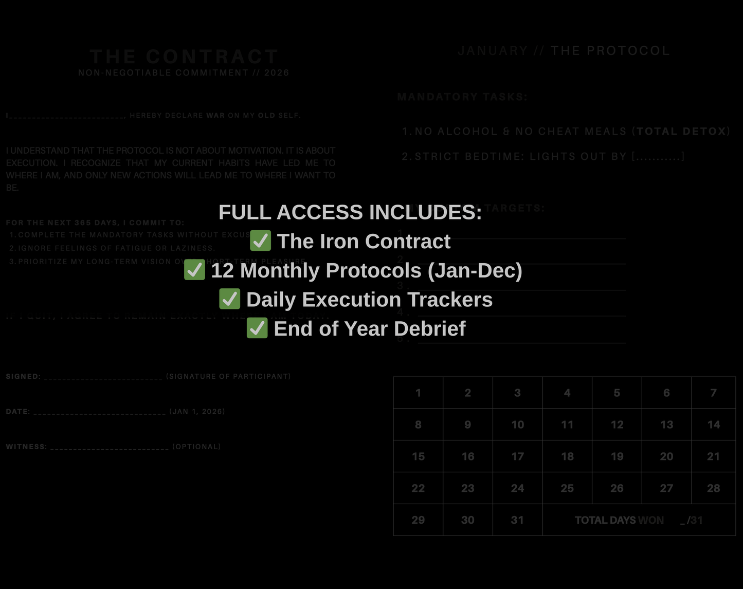 THE PROTOCOL 2026: Execution Manual